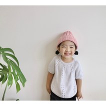 [코바늘DIY] 데일리 심플 비니모자 DIY 대바늘 입문용 초보용(동영상포함), 20 검정