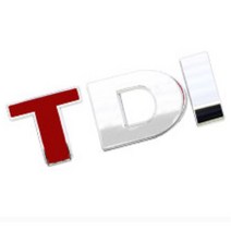 폭스바겐 TDI TSI 엠블럼 튜닝 로고 스티커 뱃지 데칼 뒷범퍼 셀프 남편선물 본네트 악세사리 차 뒷타이어옆 트렁크 운전석 컬러감좋은 조수석 본내트, TSI SI레드대형