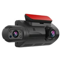 페달 사이드 급발진 블랙박스 가성비 운행기록장치 자동차 Dashcam 듀얼 카메라 hd 내부 전면 후면 카메라 2 렌즈 레코더 dvr 레코더 대시 캠 자동 광각 야간 투시경, 검은색, 없음