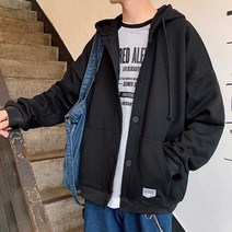 이지핏 집업 데일리 커플템 간절기 코디 단추 스타일 아우터 패션트렌디남자코디 남자학생후드점퍼 남자나들이패션 귀여운남친룩코디 가을여행룩코디 기모안감후드집업 오버사이즈룩후드 남녀공용루즈핏집업 겨울옷캐주얼점퍼