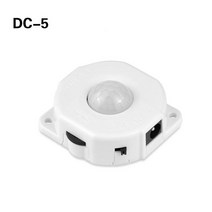 고감도 PIR 모션 센서 조명 스위치 DC 12V - 24V LED 스트립 조명용 자동 적외선, DC-5_1