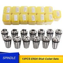ER20 (-3mm)3pcs CNC 밀링 선반 구 스핀들 모터 용 0.mm 정밀 스프링 콜렛 구타, 01 ER20(-3mm)