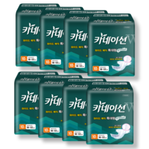카네이션 와이드매직테이프 특대형 겉기저귀, 10개, 8팩