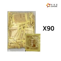 [먹깨비네] 아워홈 유자레몬 드레싱 20gx90개 [소포장 드레싱], 20g, 90개입