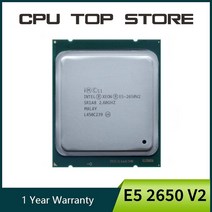 INTEL XEON E5 2650 V2 SR1A8 CPU 8 코어 2.60GHz 20M 95W 프로세서 CPU 인텔 제온 중앙처리장치