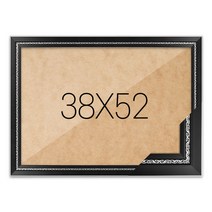 퍼즐액자 38x52 고급형 그레이스 블랙, 단품