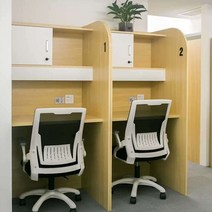 칸막이 테이블 자습실책상 집중력 독서실책상 1인용, 100x60x160cm