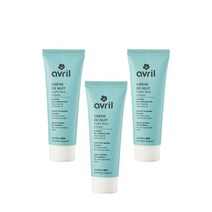 아브릴 잇꽃 오일 나이트 크림 50ml Avril Creme de nuit a lhuile de carthame, 3팩
