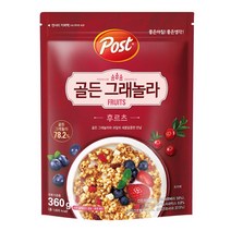 포스트 골든 그래놀라 후르츠 시리얼, 360g, 4개
