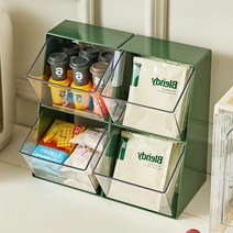 돌체구스토 티백 정리함 아크릴 탕비실 캡슐커피, 화이트