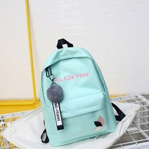 여성백팩 배낭 Got7 Monsta X Wanna One Kpop K Pop 여성용 두 번 십대 가방 K-pop Girl Sac A Dos