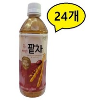 유어스 웅진 쏙 빠지는 팥차 음료 페트 500ml x 24개 한박스