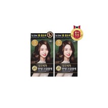 엘라스틴 리엔 흑모비책 크림 염색약 120g 밝은갈색 x 2개