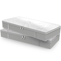 다용도 침구 이불 수납함 침대 밑, 2개 세트