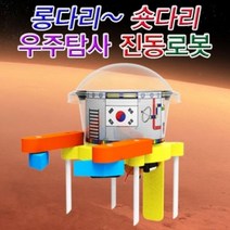 우주탐사 롱다리 숏다리 진동로봇 (1인용) 과학 실험 유아 교구 초등학교, 1인용