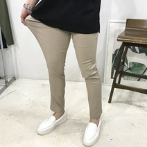차니샵 남자 히든 밴딩 스판쫀쫀 베이직 면바지 [4 color]