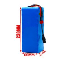 컨버터 부품 나사 레버 어탭터정품 48V 리튬 이온 배터리 58Ah 1000W 13S3P 54.6V 58000mAh 전기 자전거 스, 02 48V 30AH, 한개옵션1
