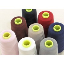 혜인천 오버로크용 스마트봉제사 color 15종, 32-354 화이트