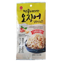 썬푸드 땅콩버터맛 오징어 5개 마른 안주 간식 군것질, 상세페이지 참조, 상세페이지 참조