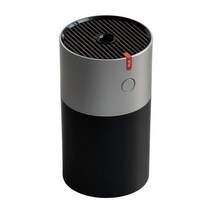 데스크탑 가습기 USB 테이블 자동차 소형 가습기 사무실 침실 초저소음 야간 램프 차아염소산염 용량 220ml 1년 (실버+블랙), 01