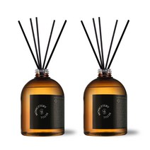 [1+1] 몽때리 실속형 디퓨저 대용량 실내 방향제 디퓨져 300ml 2개, 플라워샵