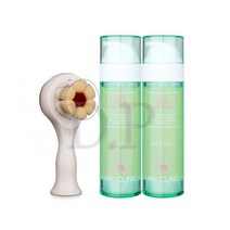 맥스클리닉 시카 바이옴 오일폼 2개+실리콘 브러쉬, 본품 2개+실리콘브러쉬 그린
