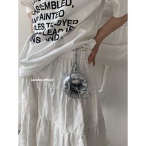 디자인 소프트 캐노피 거울 펜던트 리본 장식