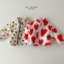 본딩자켓 유아 아기 키즈 2온스 얇은 봄점퍼 귀여운 아이옷