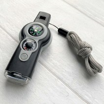 7 in 1 군사 생존 휘슬 다기능 비상 인명 구조 도구 캠핑 하이킹 액세서리 손전등 나침반