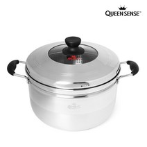 퀸센스 찜기 찜기 스팀쿠커 28cm 곰솥 멀티 고구마