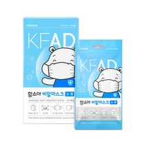 함소아 비말마스크 소형 KF-AD, 100개입, 7개, 화이트