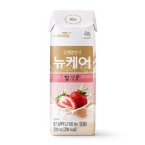 뉴케어 딸기맛 스마일팩 200ml x 60팩 식사대용 환자영양식, 상세페이지 참조, 상세페이지 참조