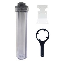 누수없는 고품질 20인치 하우징 투명 508mm 지하수 정수기 산업용 수처리 대용량필터 20A하우징