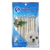 베트랑 애견용 소가죽 개껌 10p, 우유맛, 10개