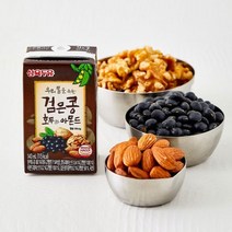 삼육두유 검은콩 호두와 아몬드 두유, 140ml, 72개