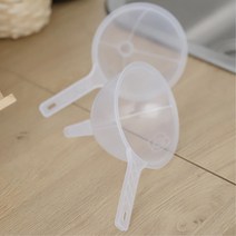 카페 커피원액 소분용 깔때기 2p 여과기 기름깔대기