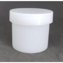 창조물산 50cc용기(재질HDPE)원형용기, 1)백색, 1개