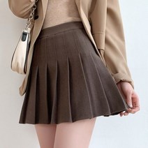 여자 스커트 봄옷 햅번 핀턱 레이스 미디 A라인 쉬폰 롱 풍성한