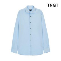 TNGT 95 사이즈 블루 단색 캐주얼셔츠