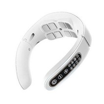 저주파마사지기 저주파목마사지기전기 목 마사지 기계 EMS 펄스 USB 진동 뜨거운 압축 6 모드 어깨 반죽, 01 A