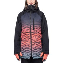 686 보드복 드림 Insulated 자켓 여성 Black Ikat Fade