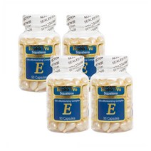 헬스프로 스쿠알렌 스쿠알란 오일 비타민E Health Pro Squalene 90캡슐4개, 1개