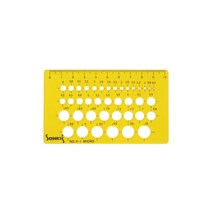 [코리아문구사] 산키스 템플레이트 NO.SK-1 MICRO
