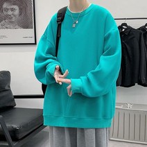 파스텔 레이스 오버핏 맨투맨 남녀공용