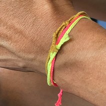 솔솔미 세줄 꼬임 심플 실팔찌 우정팔찌 커플팔찌