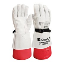 카멜로 산양피 절연외피 장갑 보호 장목형 10호 11호, 1개