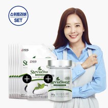 스테비아 스위트 파우치 400g x 5개+용기 200g+스틱 30T, 1세트