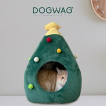 도그웨그 크리스마스 트리 고양이 숨숨집 강아지 겨울 하우스