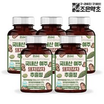 [조은약초] 국내산 여주 돼지감자 정 식약처 HACCP 인증 1000mg 60정 x 5, 상세 설명 참조, 상세 설명 참조, 상세 설명 참조