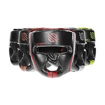 Sanabul Essential MMA 복싱 킥복싱 헤드 기어, Large/X-Large, Red, Red
